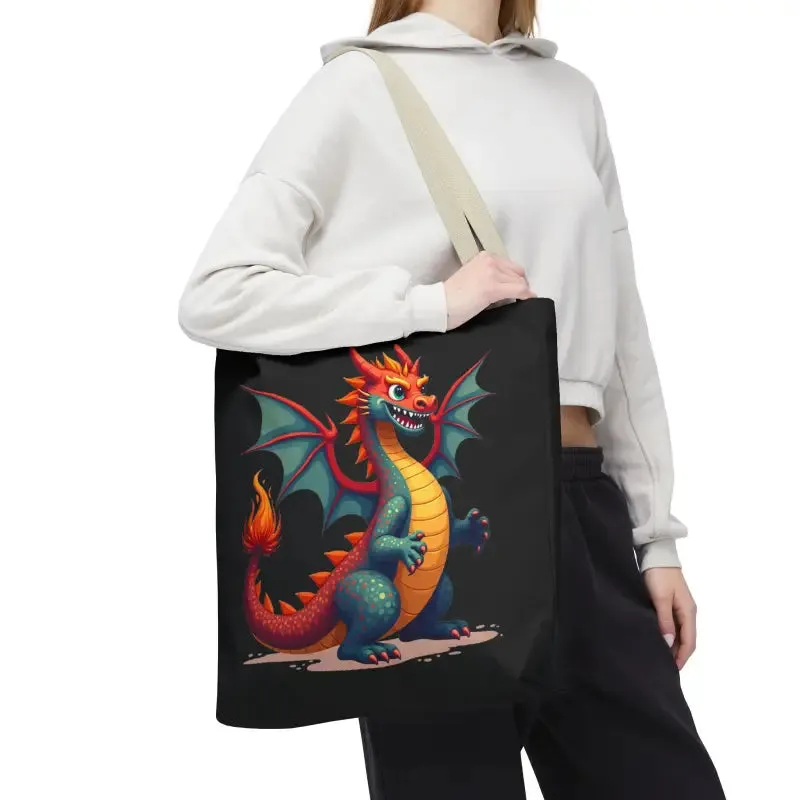 Fierce Dragon Aop Tote Unleash Magic and Style