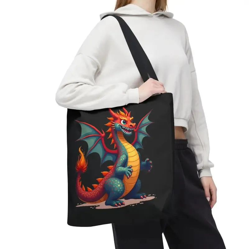 Fierce Dragon Aop Tote Unleash Magic and Style