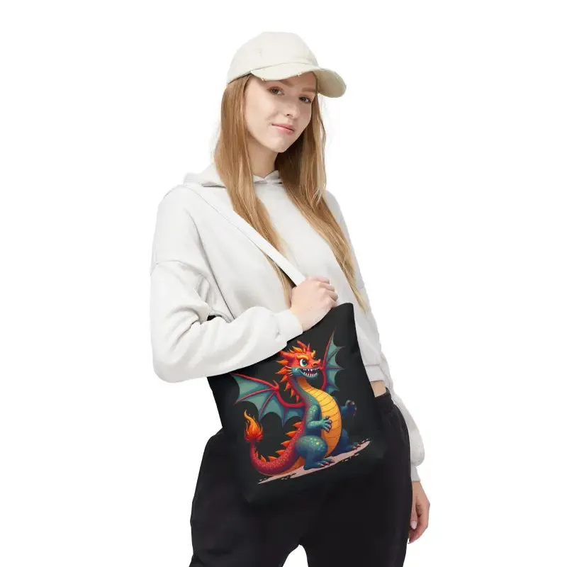 Fierce Dragon Aop Tote Unleash Magic and Style
