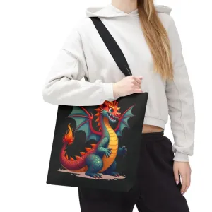 Fierce Dragon Aop Tote Unleash Magic and Style