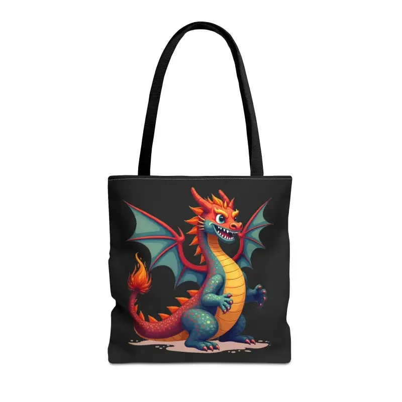 Fierce Dragon Aop Tote Unleash Magic and Style