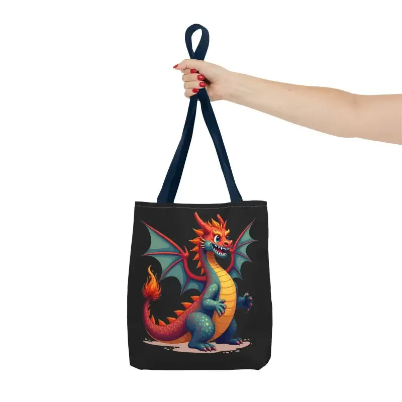 Fierce Dragon Aop Tote Unleash Magic and Style