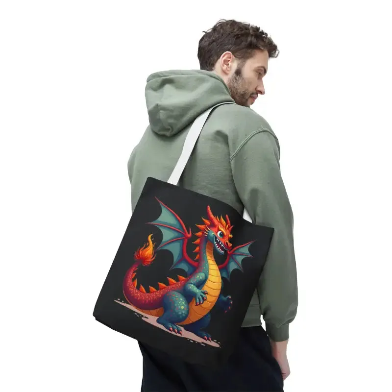 Fierce Dragon Aop Tote Unleash Magic and Style