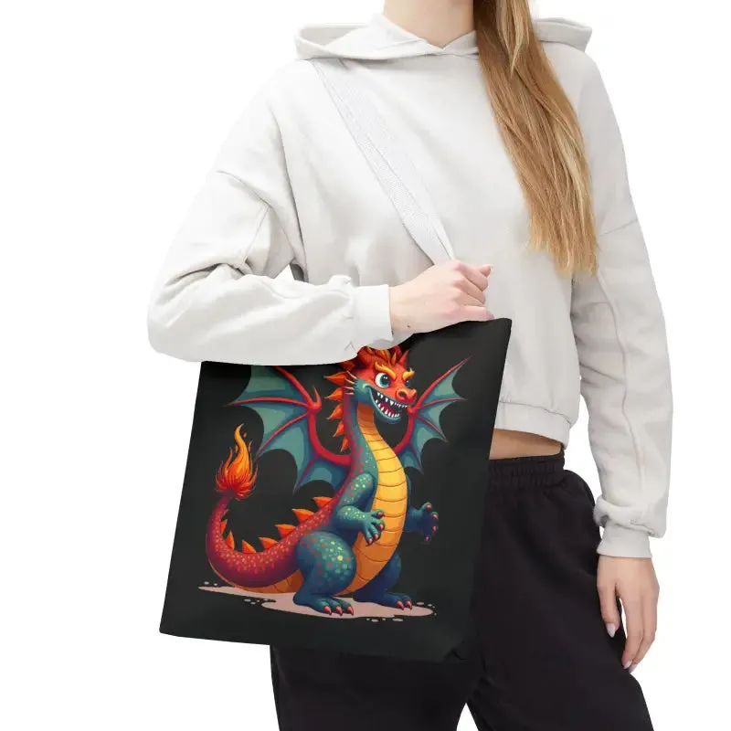 Fierce Dragon Aop Tote Unleash Magic and Style