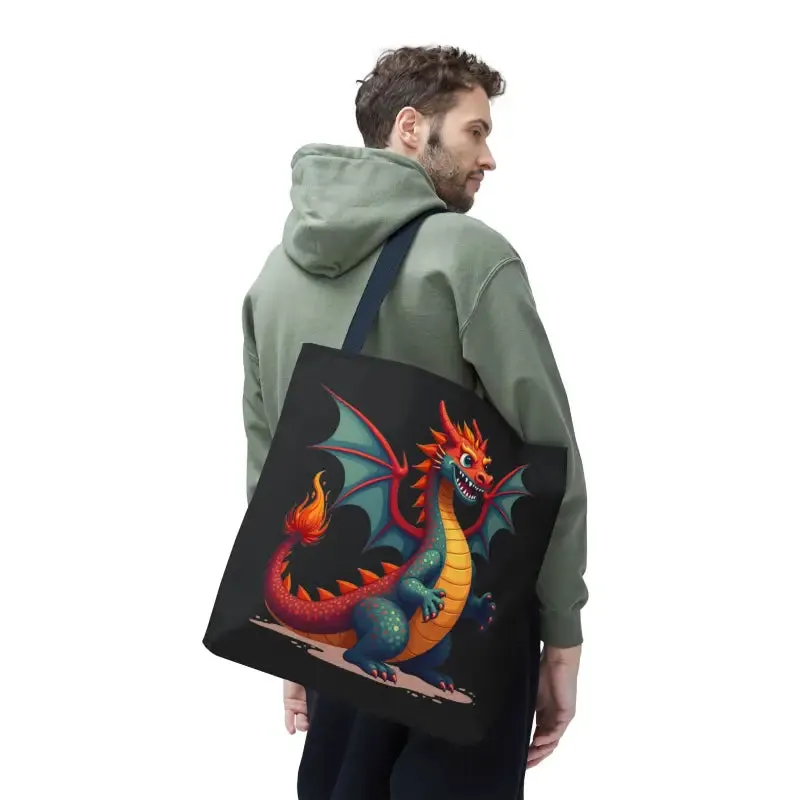 Fierce Dragon Aop Tote Unleash Magic and Style