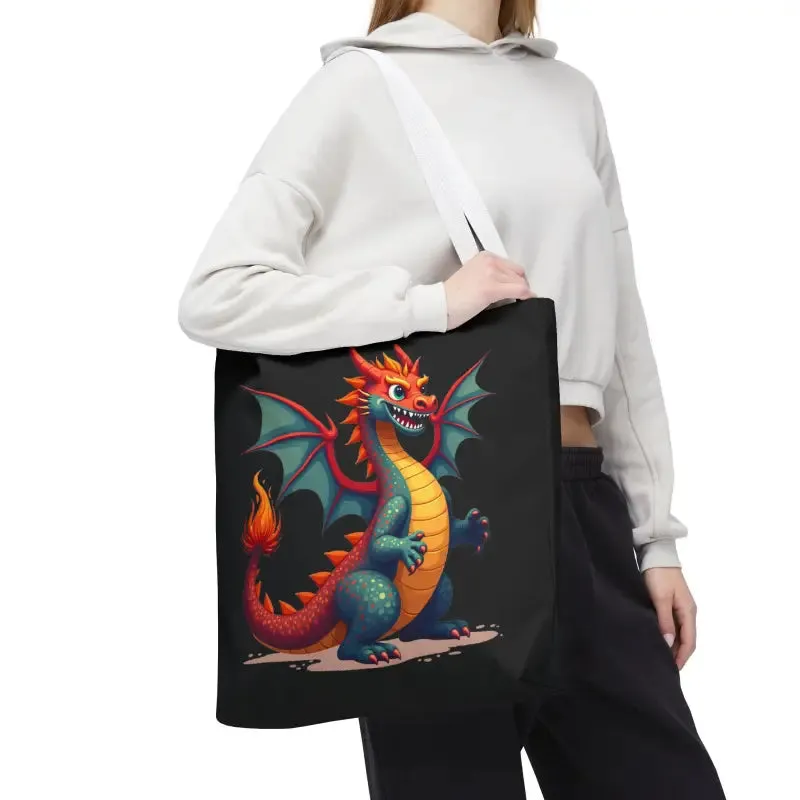 Fierce Dragon Aop Tote Unleash Magic and Style