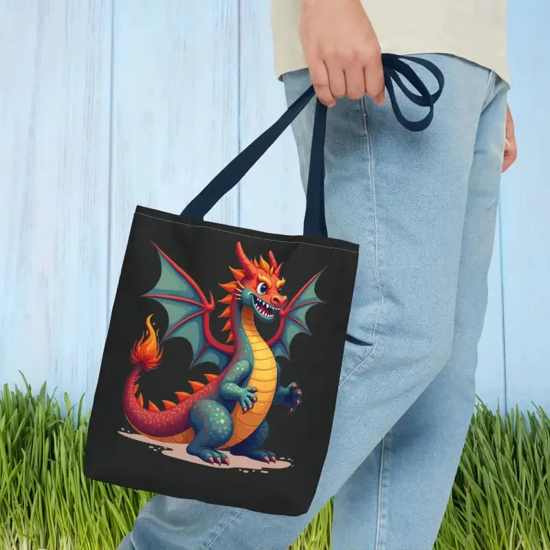 Fierce Dragon Aop Tote Unleash Magic and Style