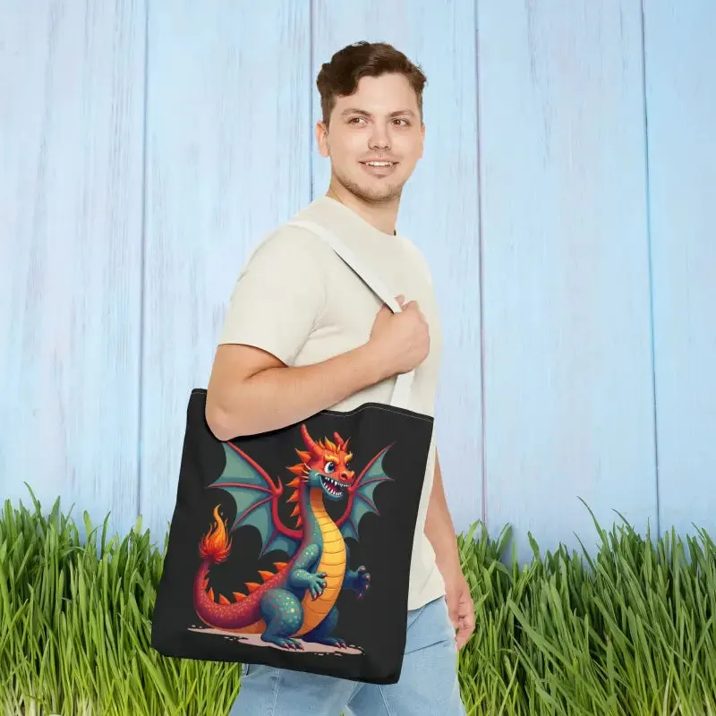 Fierce Dragon Aop Tote Unleash Magic and Style