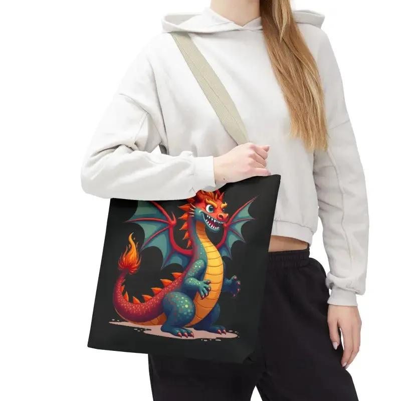 Fierce Dragon Aop Tote Unleash Magic and Style