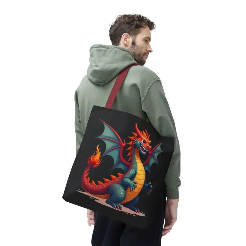 Fierce Dragon Aop Tote Unleash Magic and Style