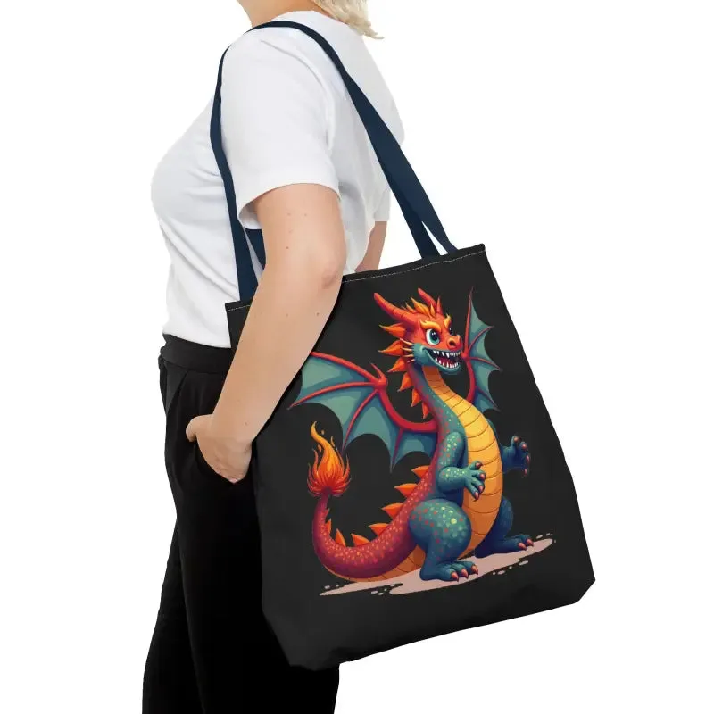 Fierce Dragon Aop Tote Unleash Magic and Style