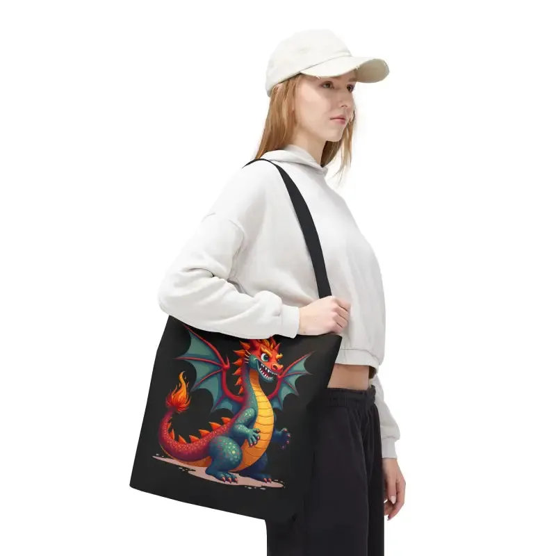 Fierce Dragon Aop Tote Unleash Magic and Style
