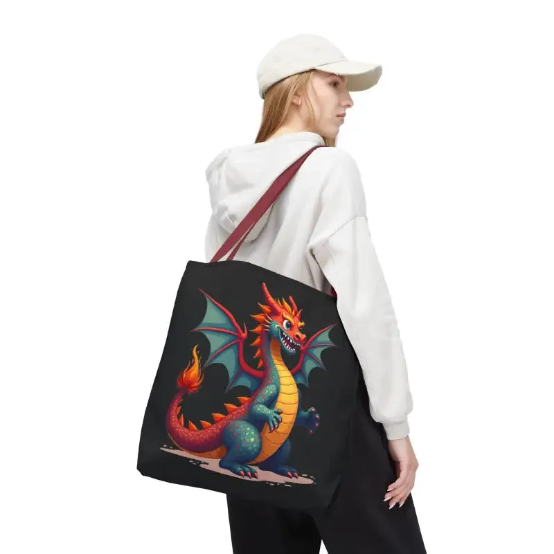 Fierce Dragon Aop Tote Unleash Magic and Style