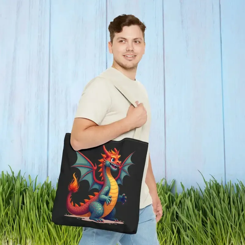 Fierce Dragon Aop Tote Unleash Magic and Style