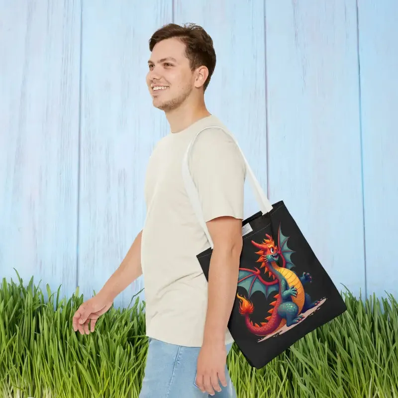 Fierce Dragon Aop Tote Unleash Magic and Style