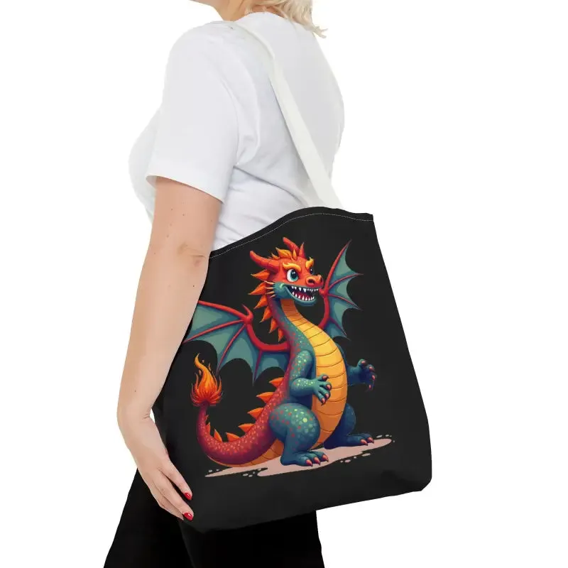 Fierce Dragon Aop Tote Unleash Magic and Style