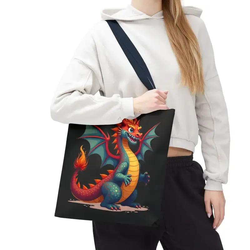 Fierce Dragon Aop Tote Unleash Magic and Style