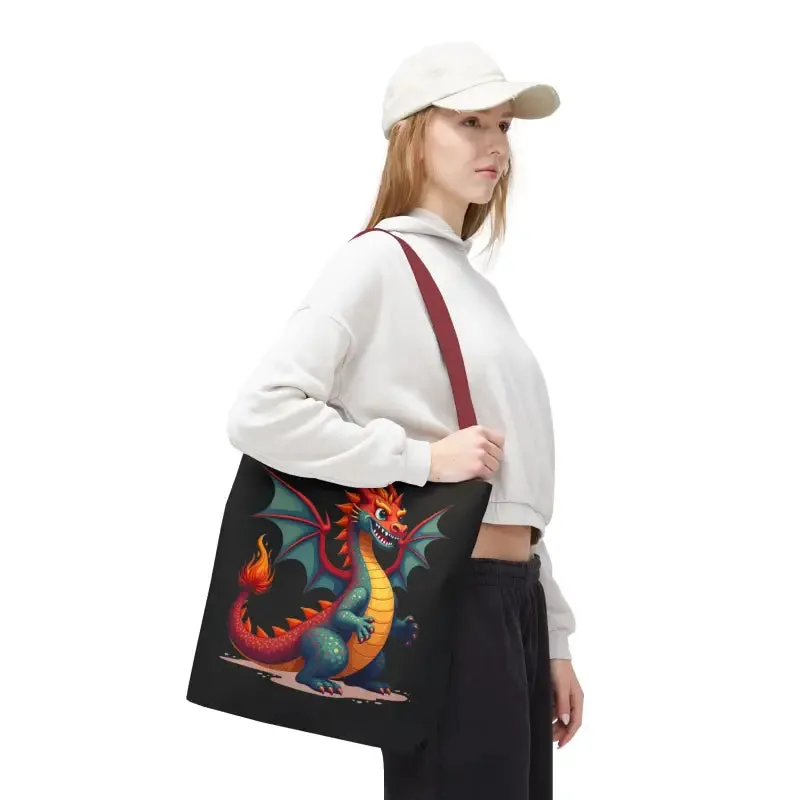 Fierce Dragon Aop Tote Unleash Magic and Style