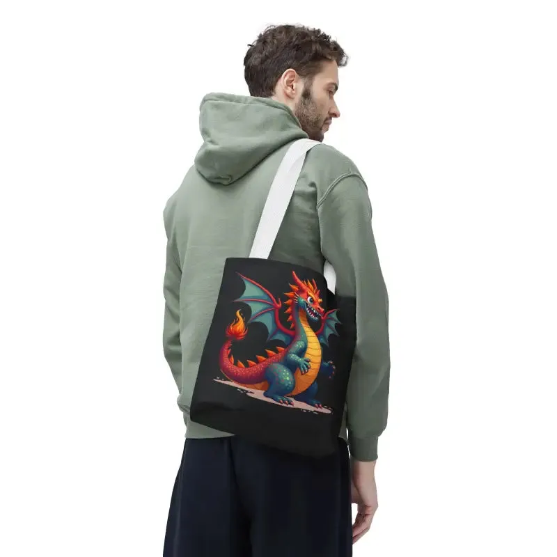 Fierce Dragon Aop Tote Unleash Magic and Style