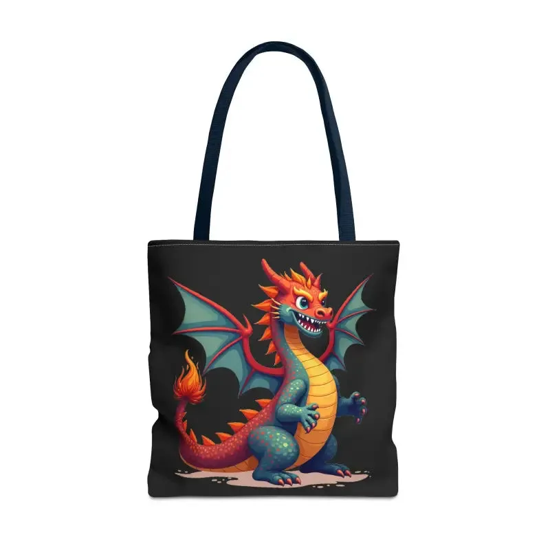 Fierce Dragon Aop Tote Unleash Magic and Style