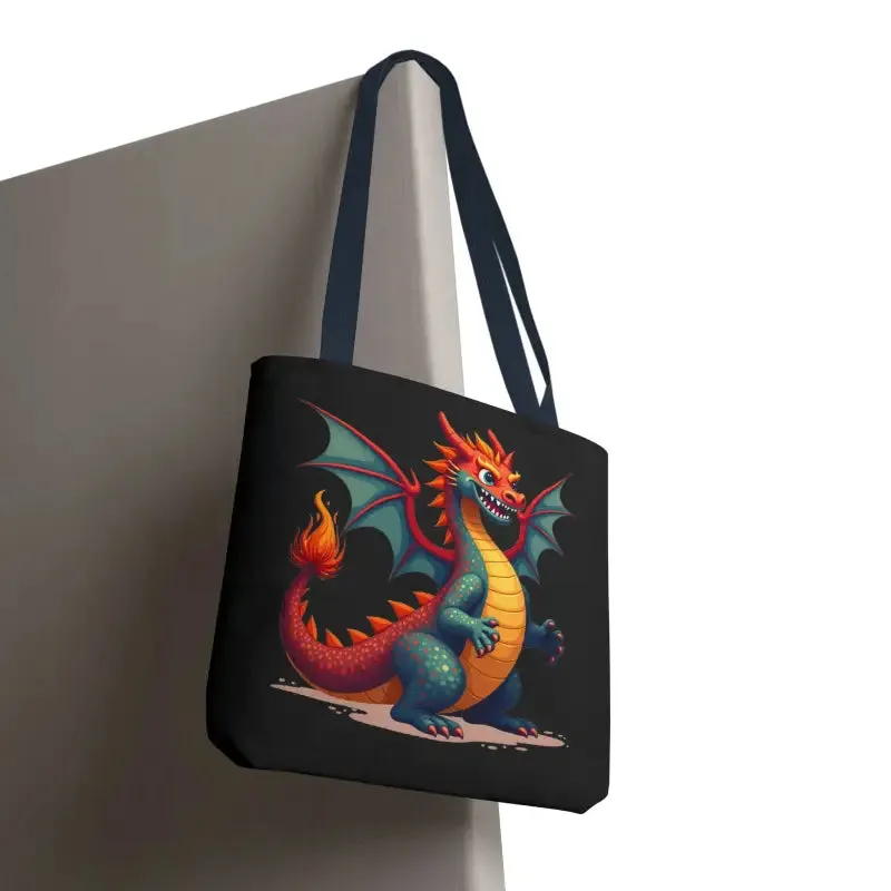Fierce Dragon Aop Tote Unleash Magic and Style