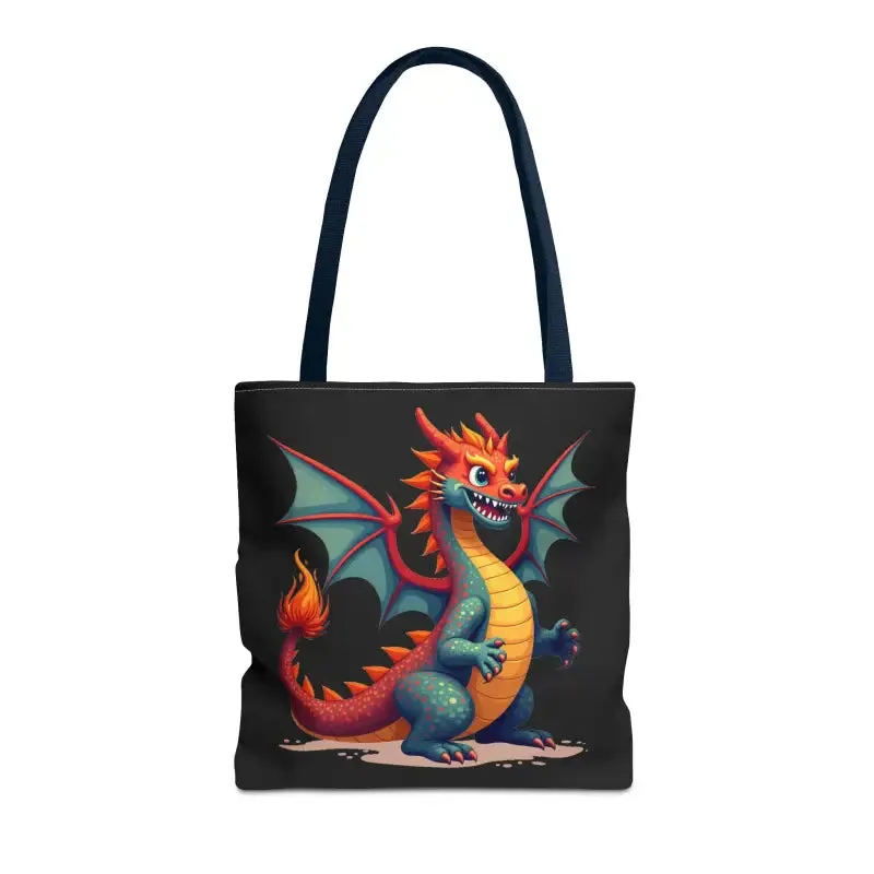 Fierce Dragon Aop Tote Unleash Magic and Style