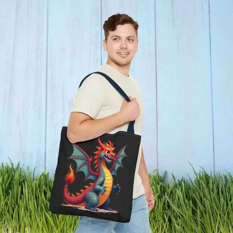 Fierce Dragon Aop Tote Unleash Magic and Style