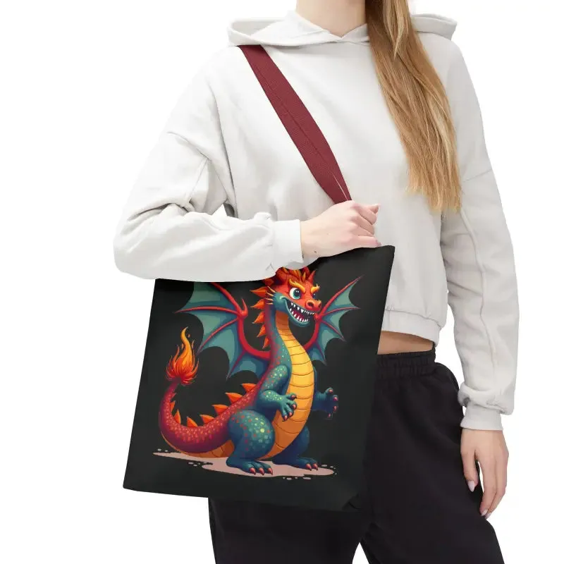 Fierce Dragon Aop Tote Unleash Magic and Style