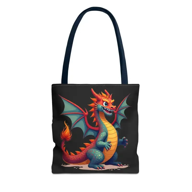 Fierce Dragon Aop Tote Unleash Magic and Style