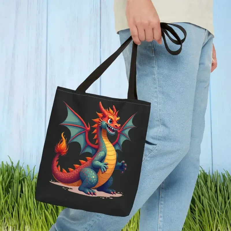 Fierce Dragon Aop Tote Unleash Magic and Style