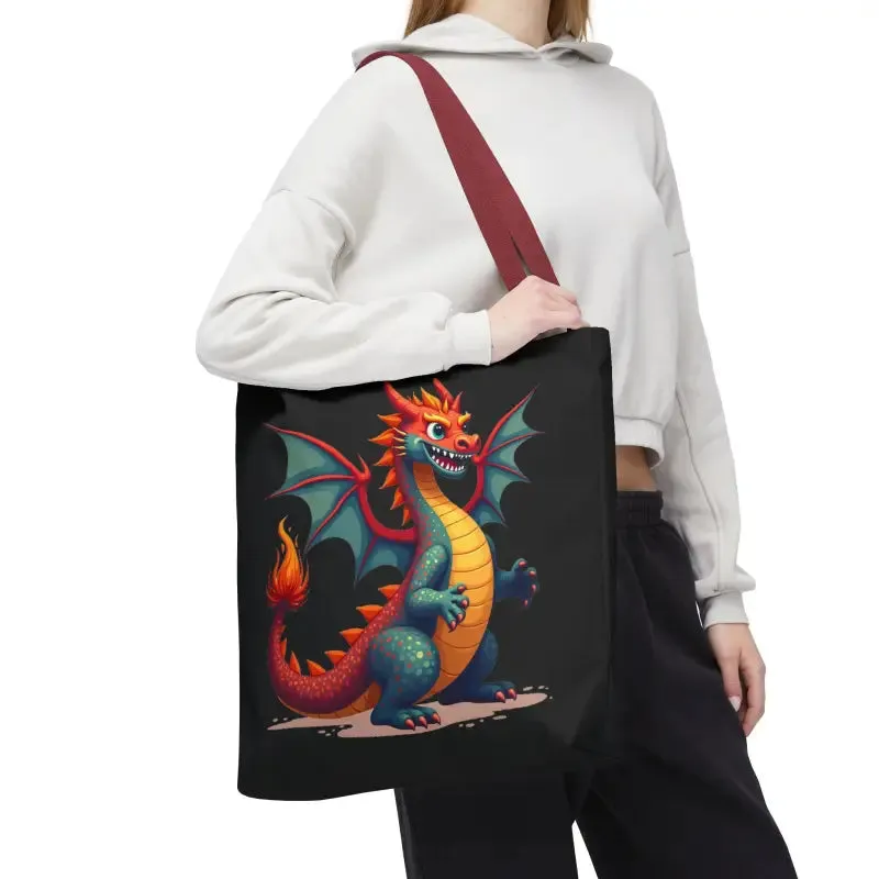 Fierce Dragon Aop Tote Unleash Magic and Style
