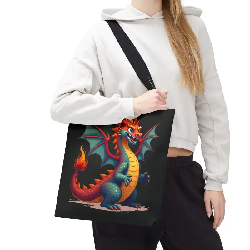 Fierce Dragon Aop Tote Unleash Magic and Style