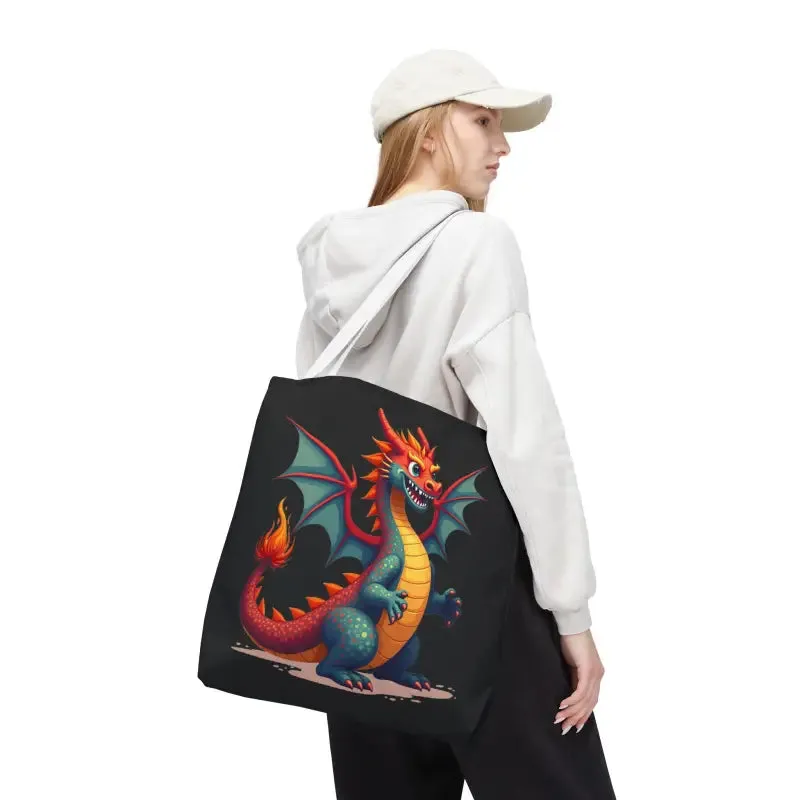 Fierce Dragon Aop Tote Unleash Magic and Style