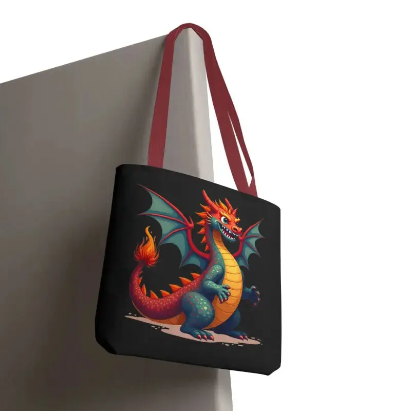 Fierce Dragon Aop Tote Unleash Magic and Style