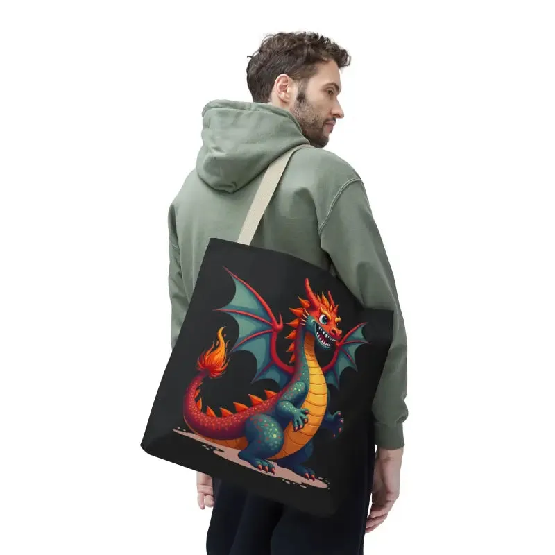 Fierce Dragon Aop Tote Unleash Magic and Style