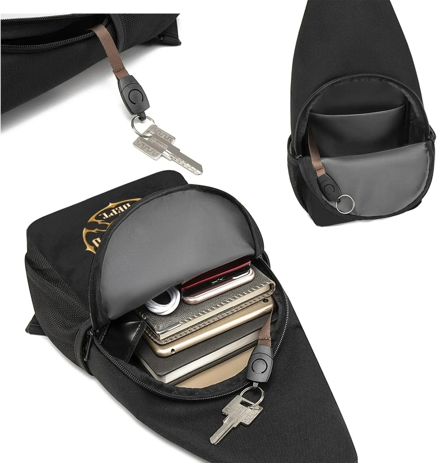 Firefighter Volunteer Fire Department Adjustable Fanny Pack Waist Bag For Travel Sports