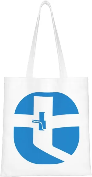 Flag Of Tulsa County, Oklahoma Tote Bag for Women Canvas Shopping Bags Reusable Beach Bag Grocery Bags Tote Shoulder Bag Gift Bags