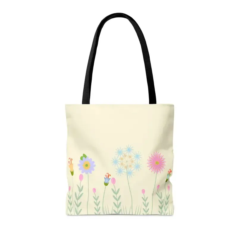 Floral Frenzy Aop Tote Bag for Bold and Unique Vibes