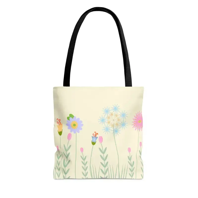 Floral Frenzy Aop Tote Bag for Bold and Unique Vibes