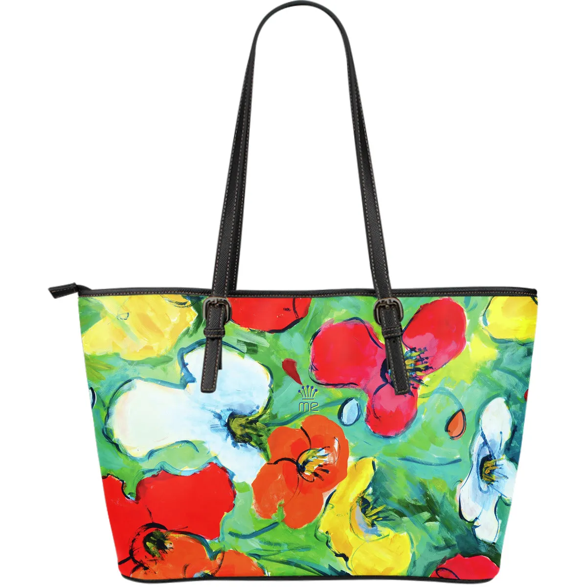 Flowers Large Tote Bag