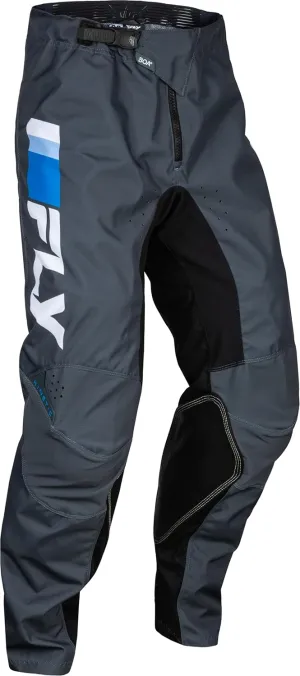 Fly Racing 2024 Adult Kinetic Prix Pants (Blue/Charcoal/White Size 36)