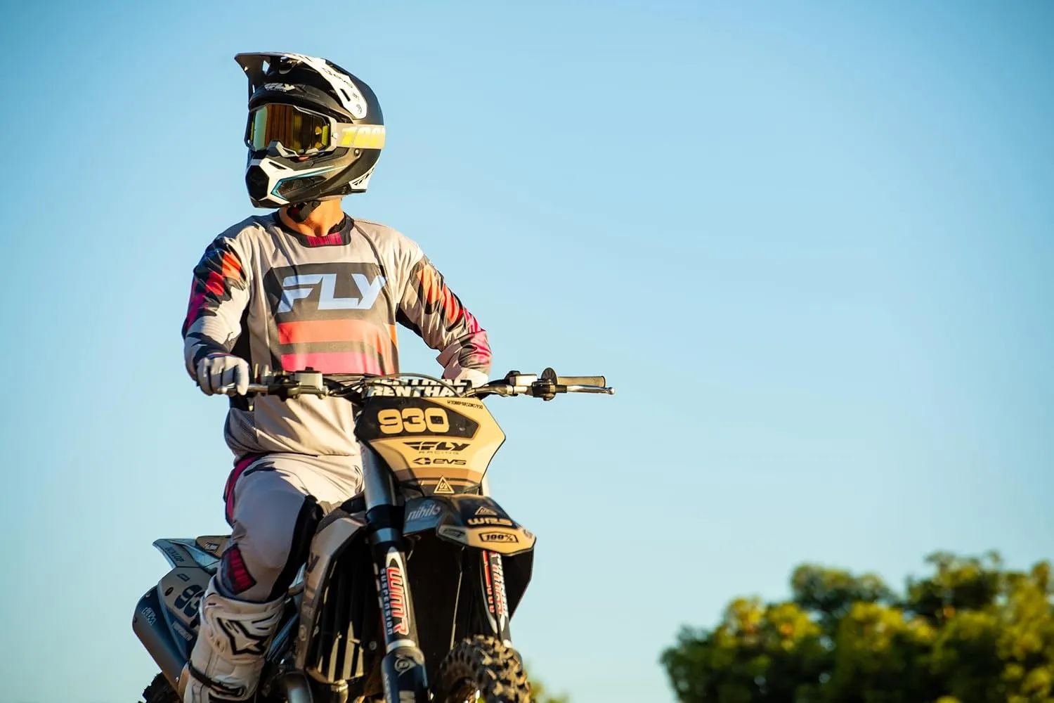 Fly Racing Lite Motocross & Mountain Bike Pants - Protective Pants for Dirt Bike, MTB, BMX, and Motorcycle Riding