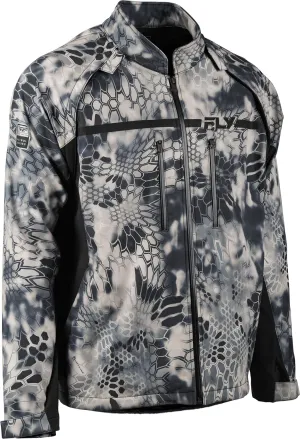 Fly Racing Men's Patrol Kryptek Jacket (Grey/Black, 2X-Large)