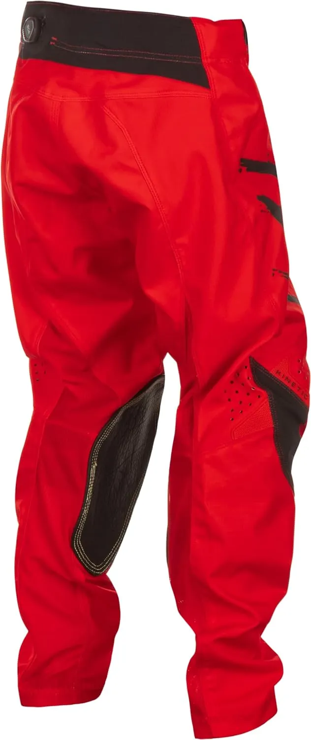 Fly Racing Youth Kinetic Stoke Pants (Red/Black, US 20)