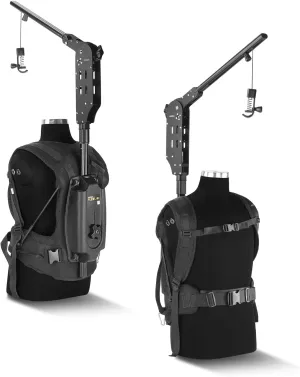 FLYCAM Flowline Master with Pro Vest & Edge V1 Stabilization Arm for Camera Gimbals. 180°Arm Rotation. Payload up to 3-7.5kg / 6.6-16.5lb. (FLN-FLN-EGV1)