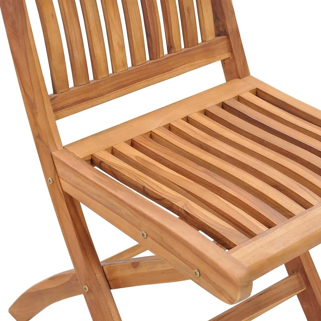 Folding Patio Chairs 2 Pcs with Anthracite Cushions Solid Teak Wood for Outdoor Patio Garden Deck Backyard