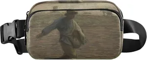 Francois Millet Sower Prints Waterproof Fanny Packs for Women Anti Theft Belt Bag Funny Crossbody Waist Purse