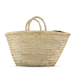 French Market Basket L- Straw bag- Tote bag