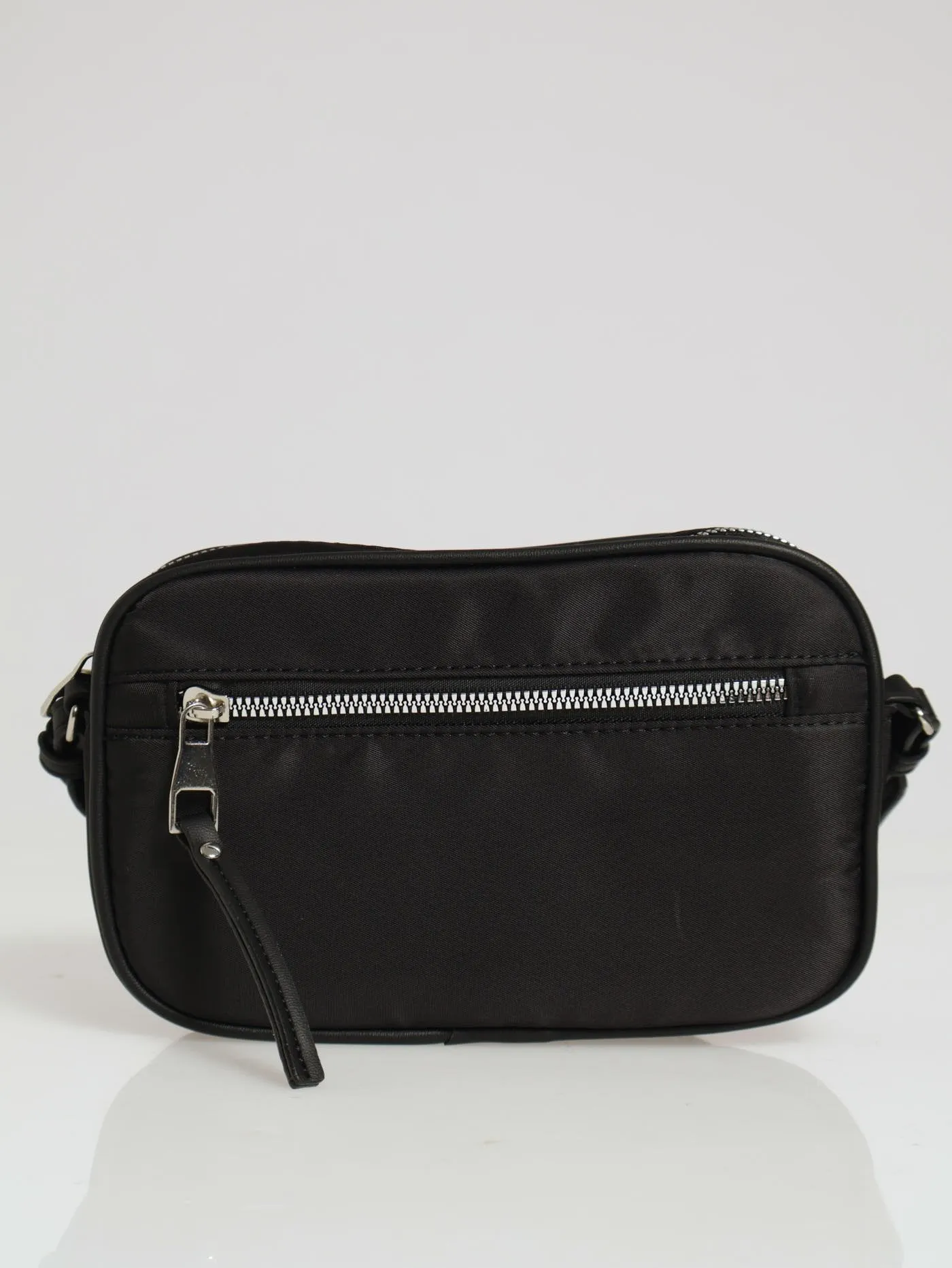 Front Zip Camera Bag - Black
