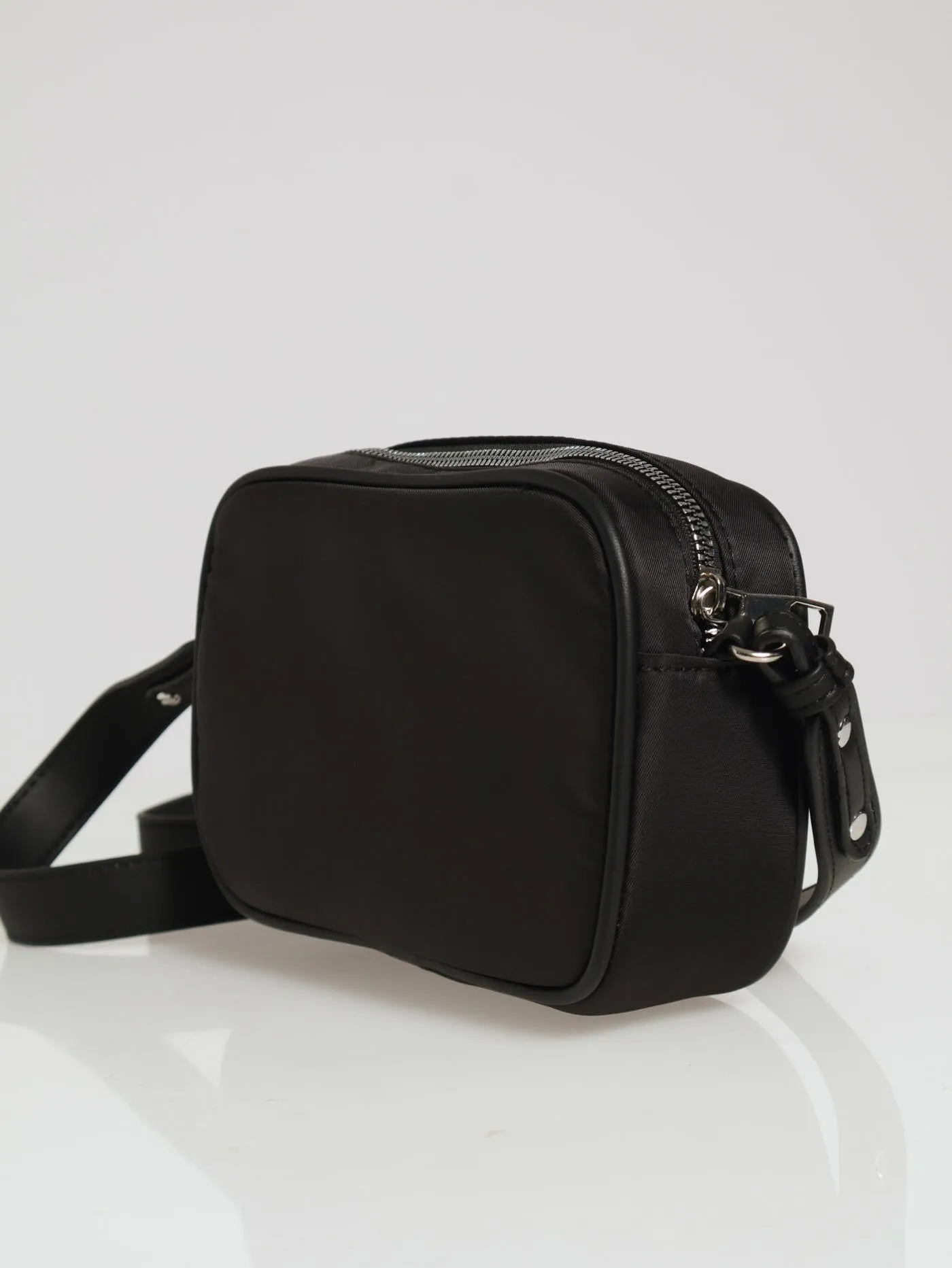 Front Zip Camera Bag - Black